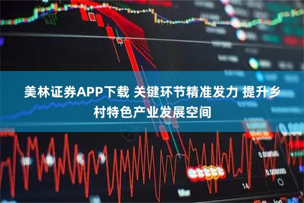 美林证券APP下载 关键环节精准发力 提升乡村特色产业发展空间