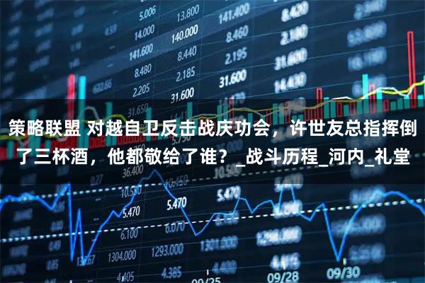 策略联盟 对越自卫反击战庆功会，许世友总指挥倒了三杯酒，他都敬给了谁？_战斗历程_河内_礼堂